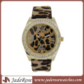 Montre de marque Fashion Lady à imprimé léopard (RA1140)